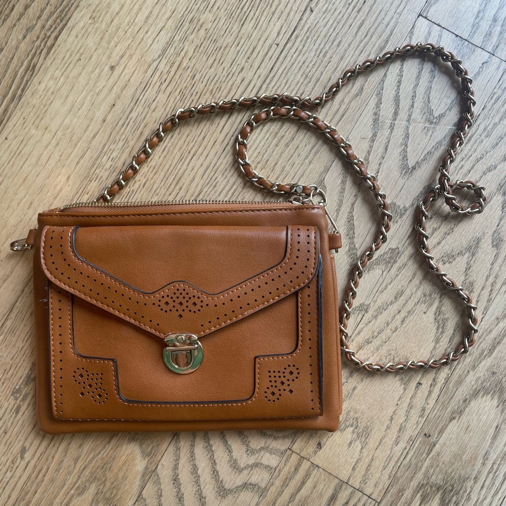 Brown Crossbody purse from Fransescas